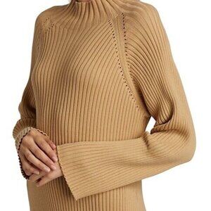 Anna Quan Knit Bodycon Midi Dress (Small)